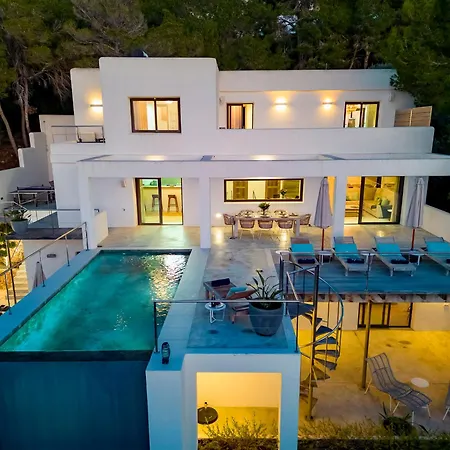 Villa In Cala Salada Sleeps 14 Sant Antoni de Portmany